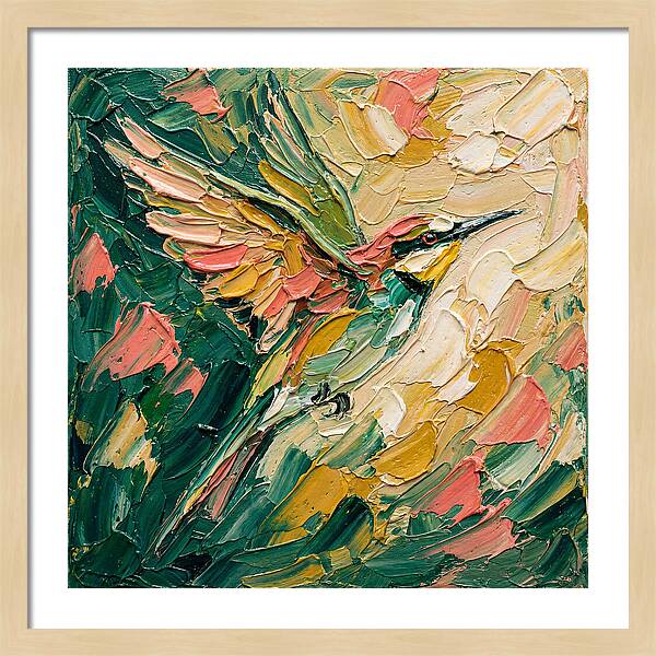 Bee Eater In Vibrant Colors