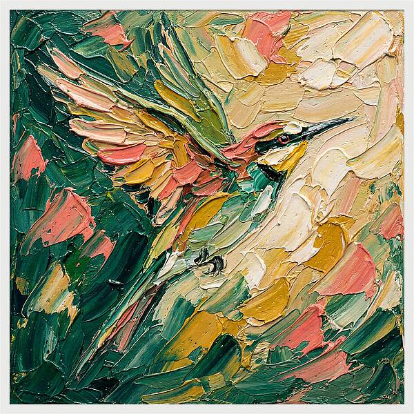 Bee Eater In Vibrant Colors