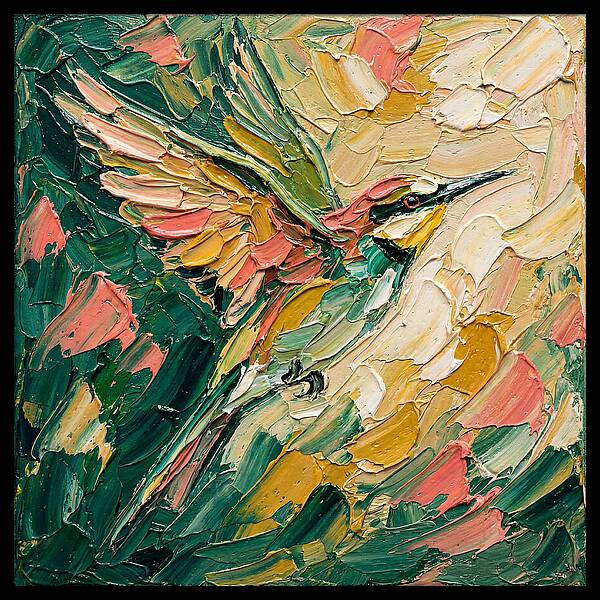 Bee Eater In Vibrant Colors