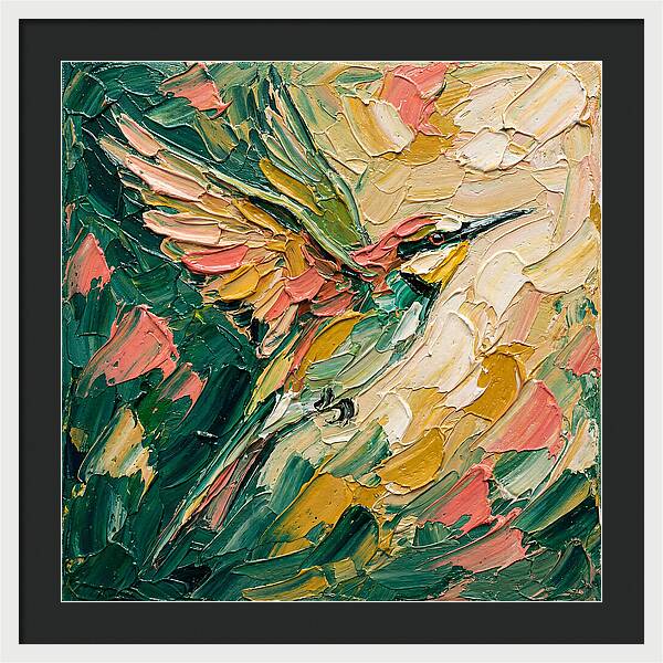 Bee Eater In Vibrant Colors