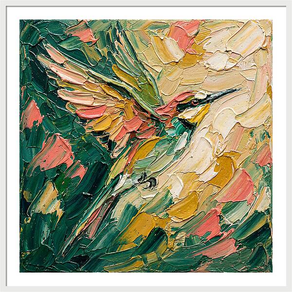 Bee Eater In Vibrant Colors