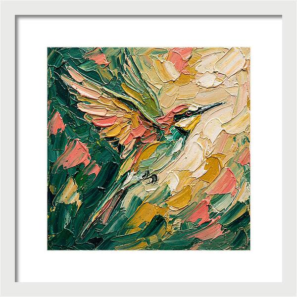 Bee Eater In Vibrant Colors