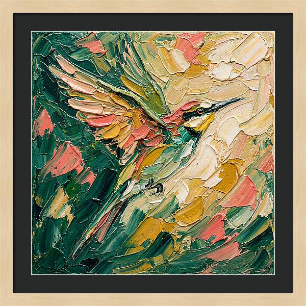 Bee Eater In Vibrant Colors
