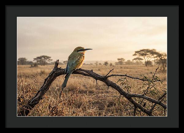 Bee Eater Perched At Dawn