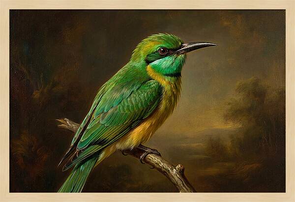Bee Eater Perched Elegantly