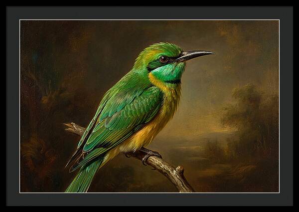 Bee Eater Perched Elegantly