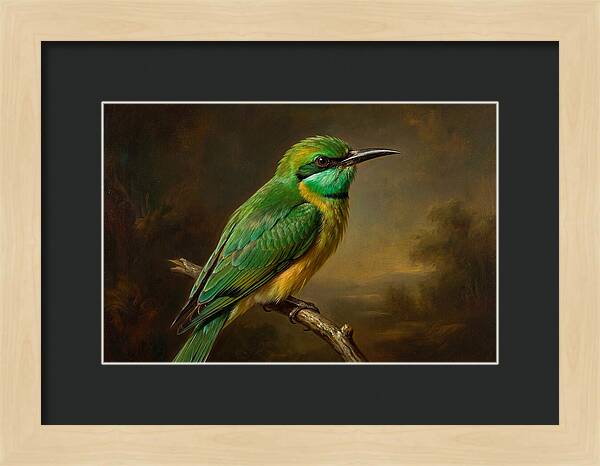 Bee Eater Perched Elegantly