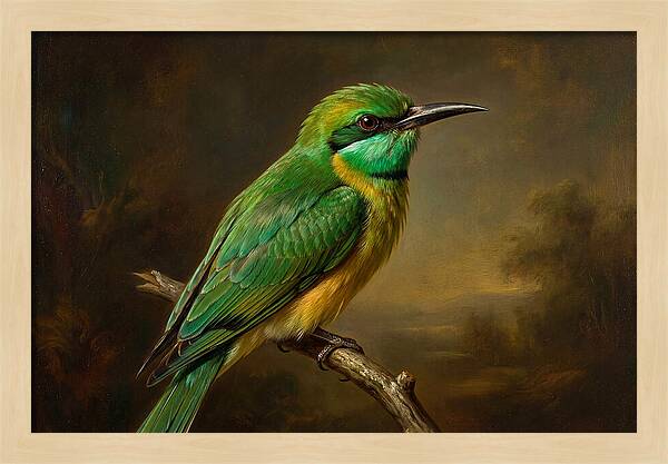 Bee Eater Perched Elegantly