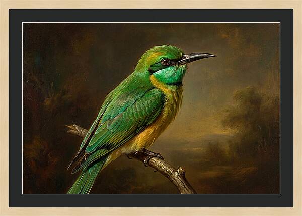 Bee Eater Perched Elegantly