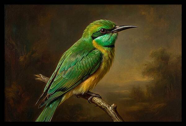 Bee Eater Perched Elegantly