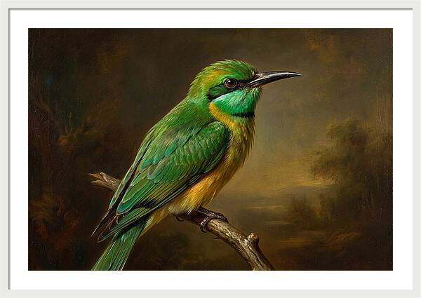 Bee Eater Perched Elegantly