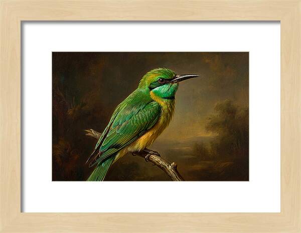 Bee Eater Perched Elegantly