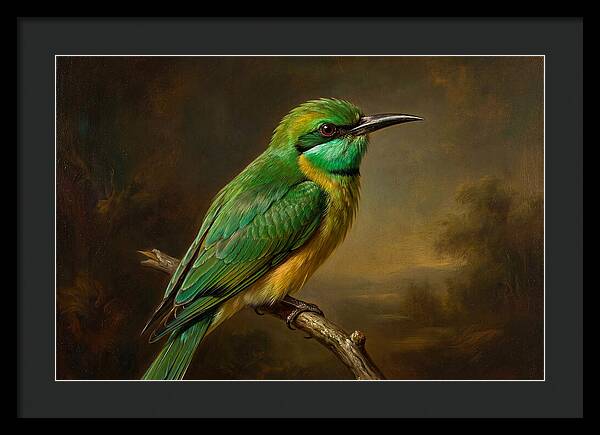 Bee Eater Perched Elegantly