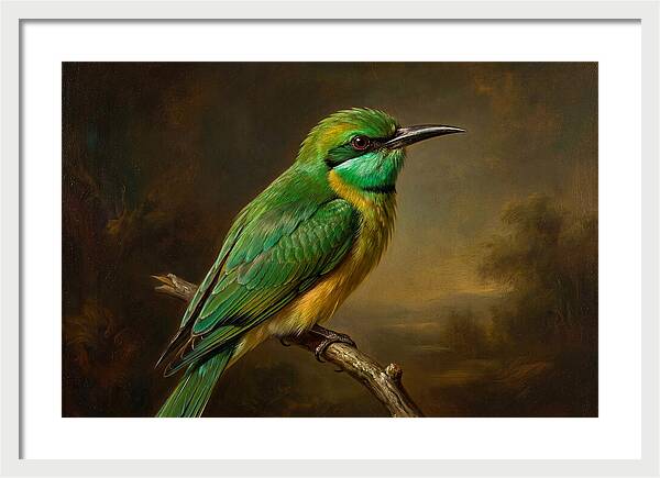 Bee Eater Perched Elegantly