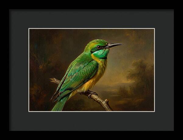 Bee Eater Perched Elegantly
