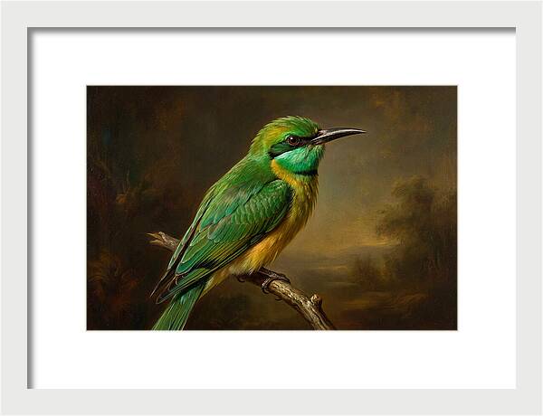 Bee Eater Perched Elegantly