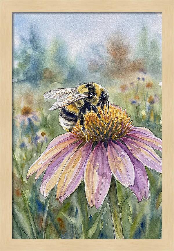 Bee On Flower