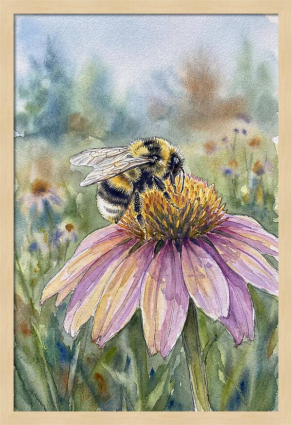 Bee On Flower
