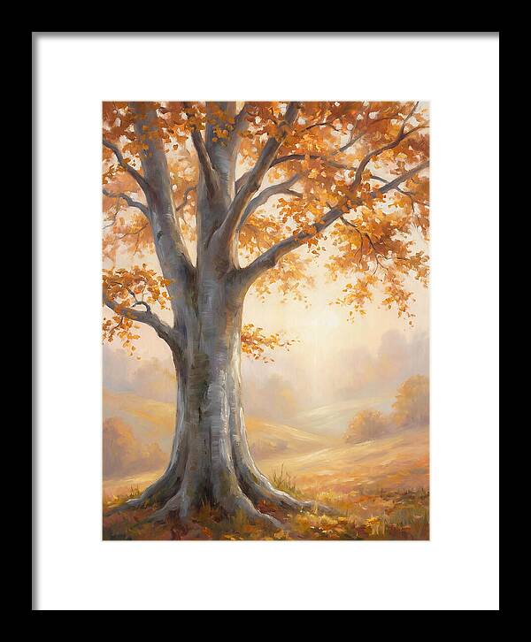 Beech Tree In Autumn