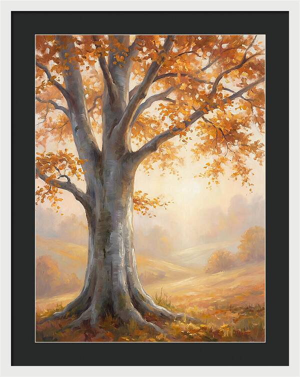Beech Tree In Autumn