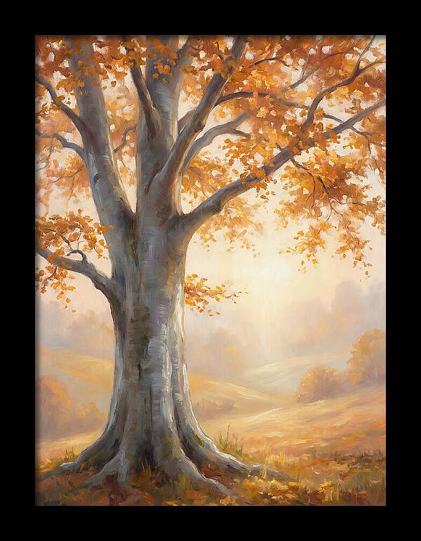 Beech Tree In Autumn