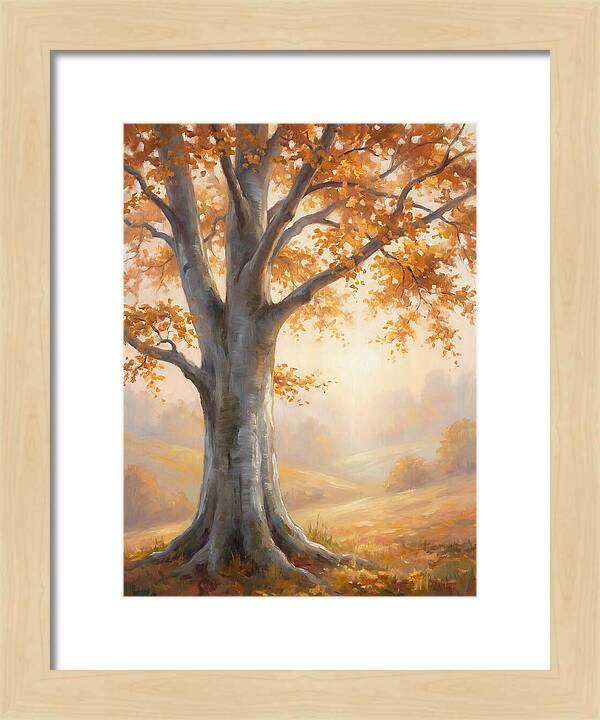 Beech Tree In Autumn