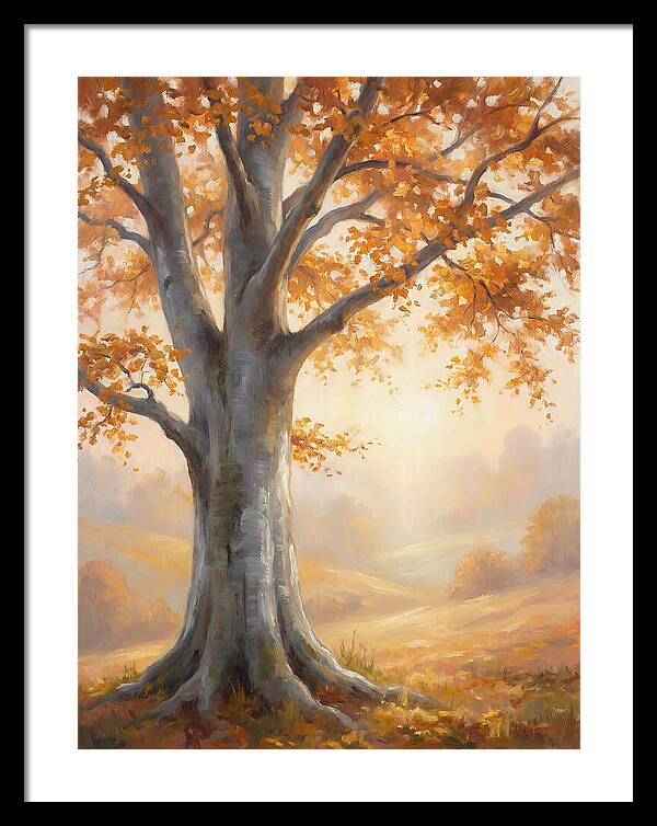 Beech Tree In Autumn