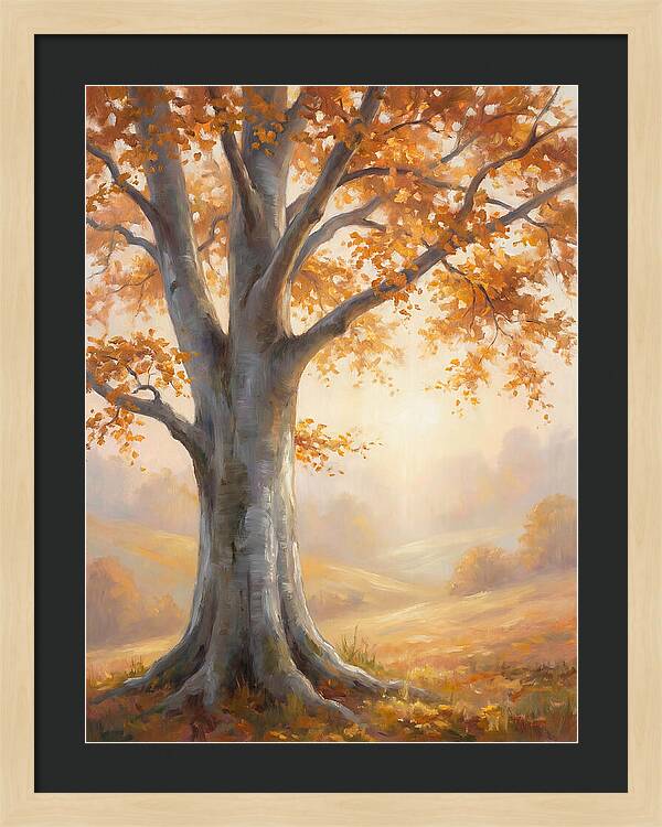 Beech Tree In Autumn