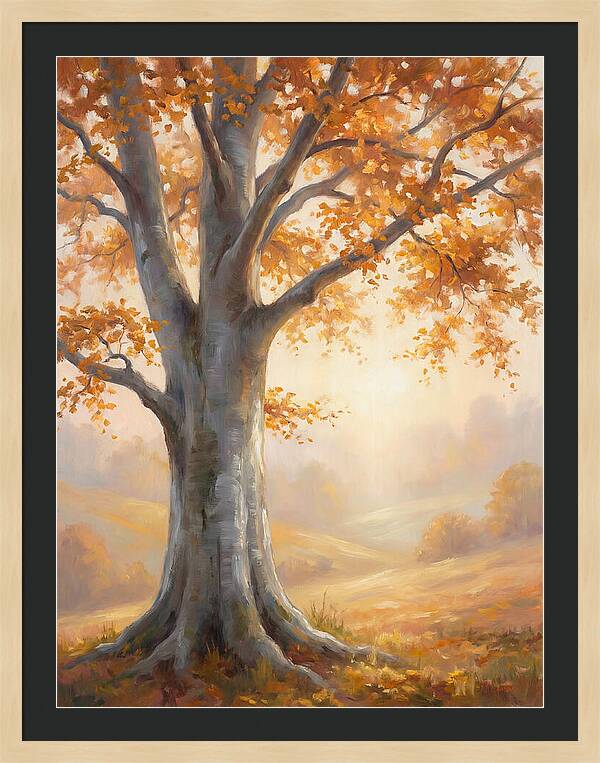 Beech Tree In Autumn