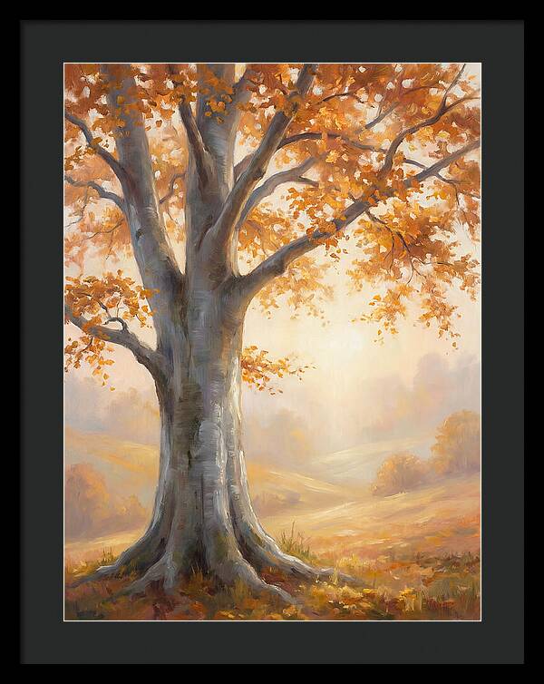 Beech Tree In Autumn