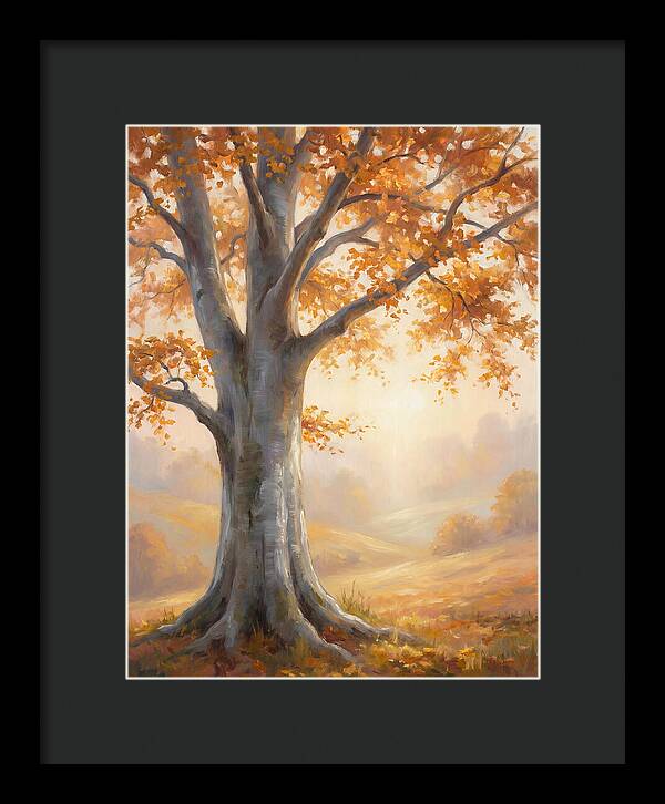 Beech Tree In Autumn