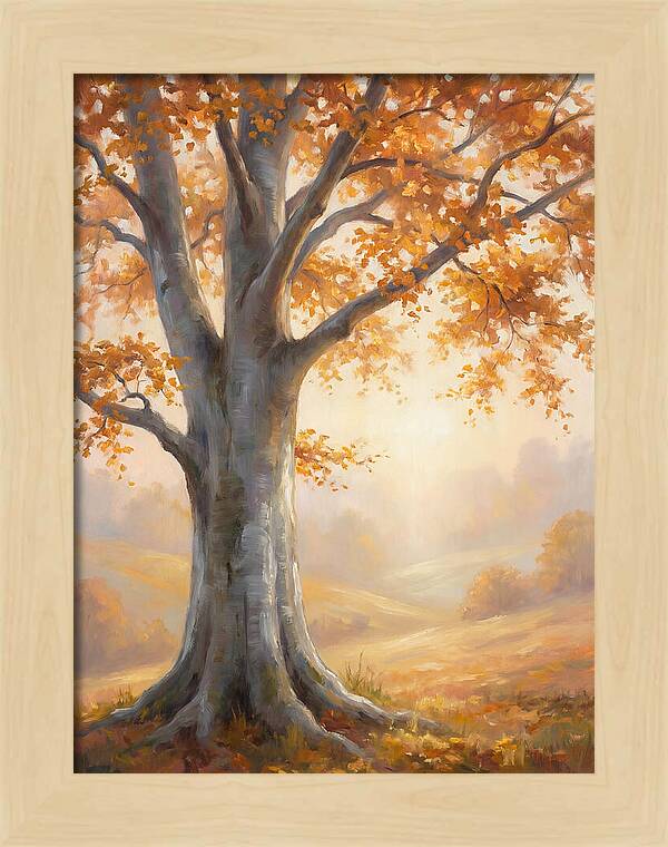 Beech Tree In Autumn