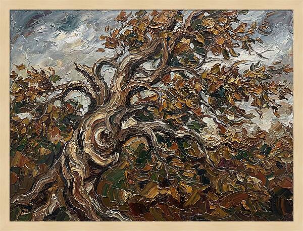 Beech Tree In Autumn