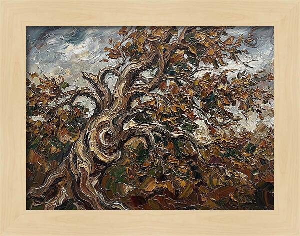 Beech Tree In Autumn
