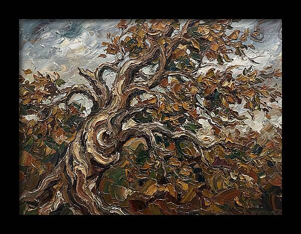 Beech Tree In Autumn