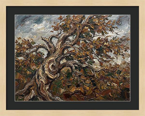 Beech Tree In Autumn