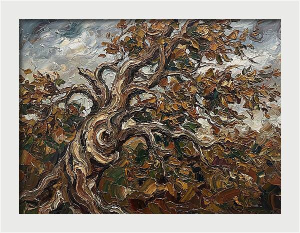 Beech Tree In Autumn