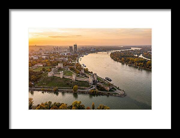 Belgrade Confluence From Above