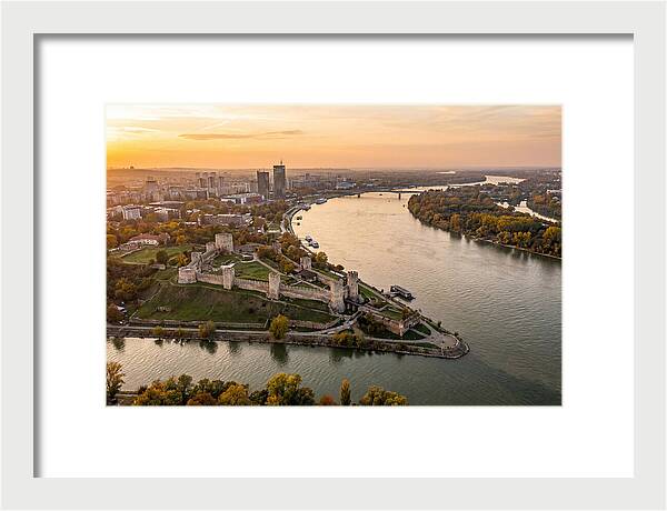 Belgrade Confluence From Above