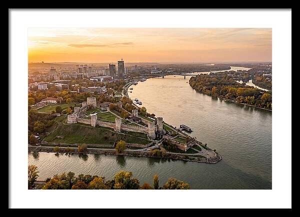 Belgrade Confluence From Above