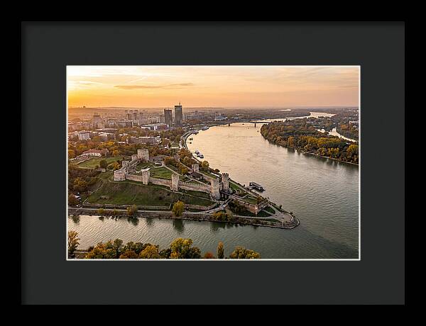 Belgrade Confluence From Above