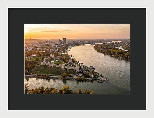 Belgrade Confluence From Above