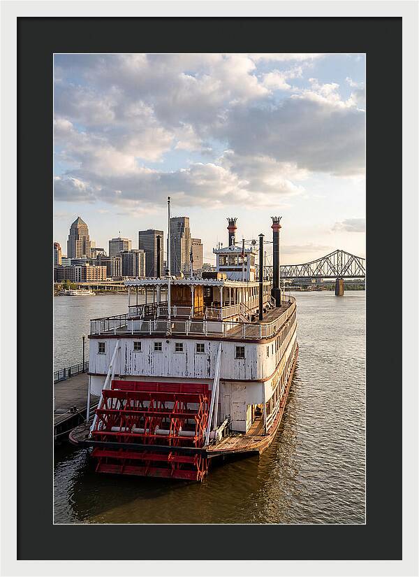 Belle Of Louisville At Dusk
