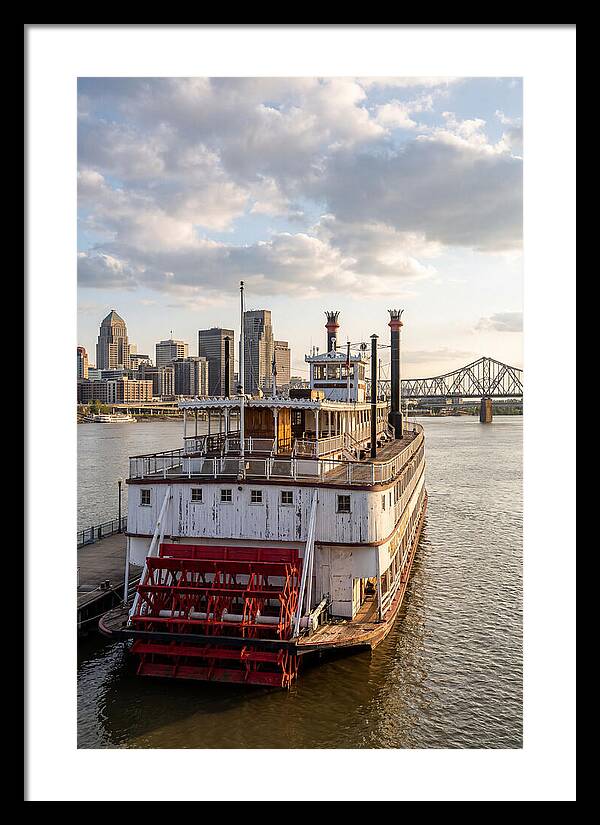 Belle Of Louisville At Dusk