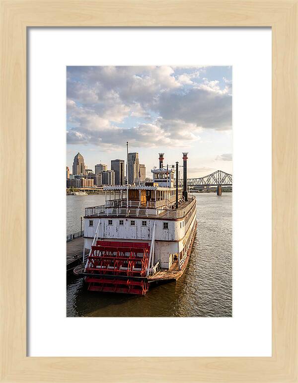 Belle Of Louisville At Dusk