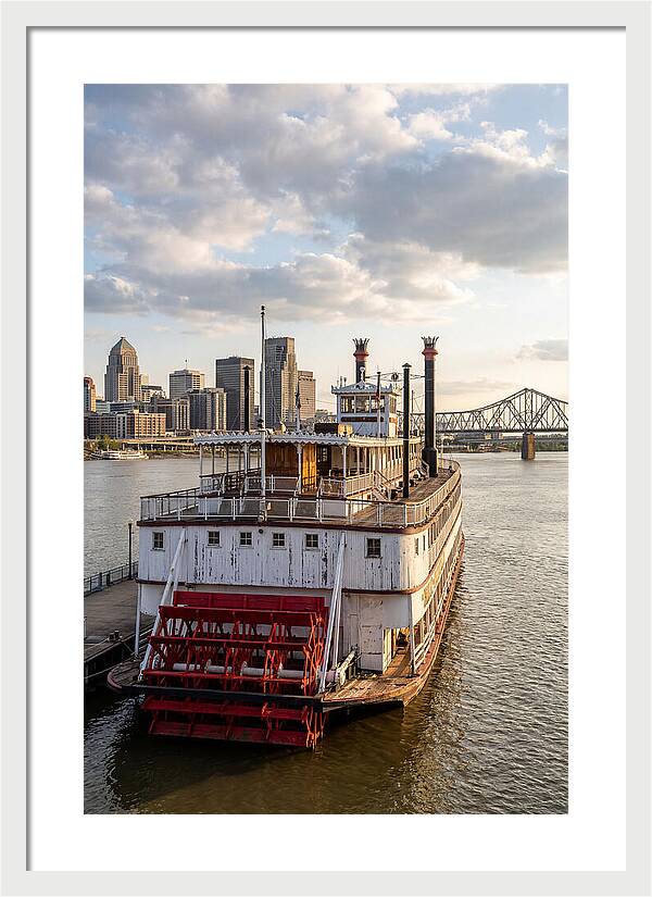Belle Of Louisville At Dusk
