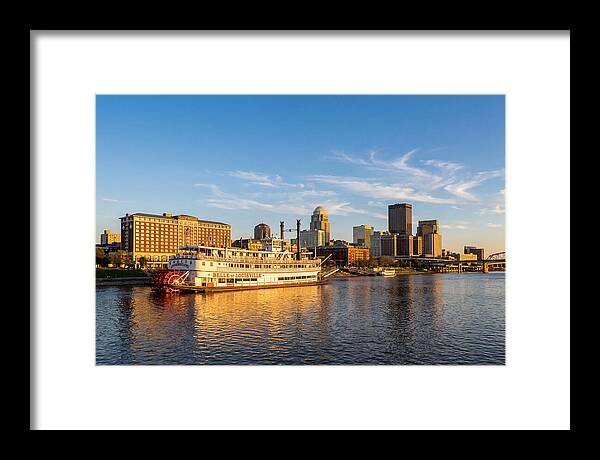 Belle Of Louisville At Sunset