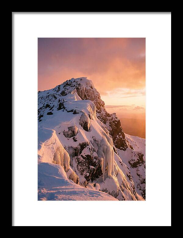 Ben Nevis Peak At Dusk
