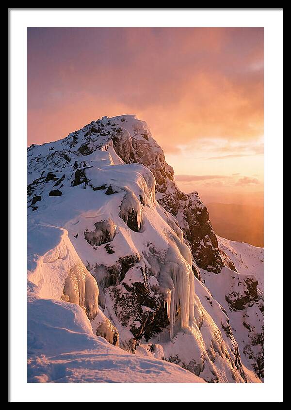 Ben Nevis Peak At Dusk