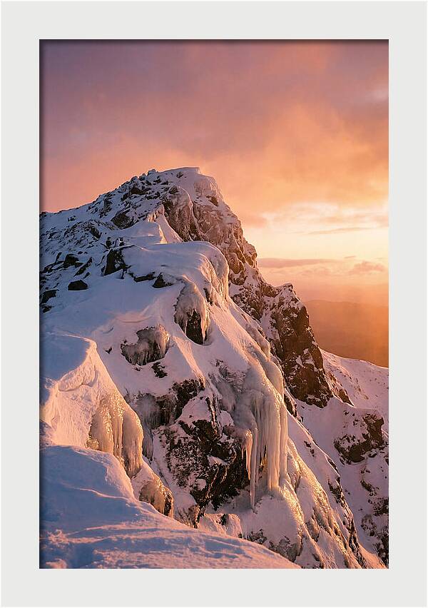 Ben Nevis Peak At Dusk